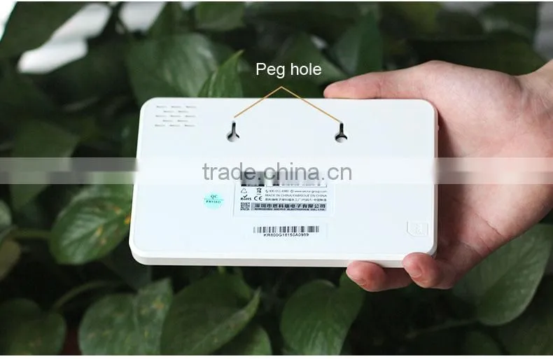 Wireless Touch RFID Color display wireless smart gsm alarm system with Android and IOS App G18