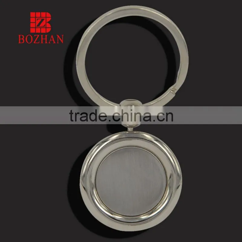 Hot Selling Round Metal Keychain Keyring