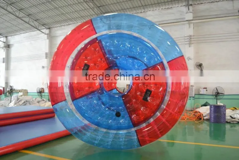 Hot selling 3m Dia roller ball inflatable water roller ball for adult