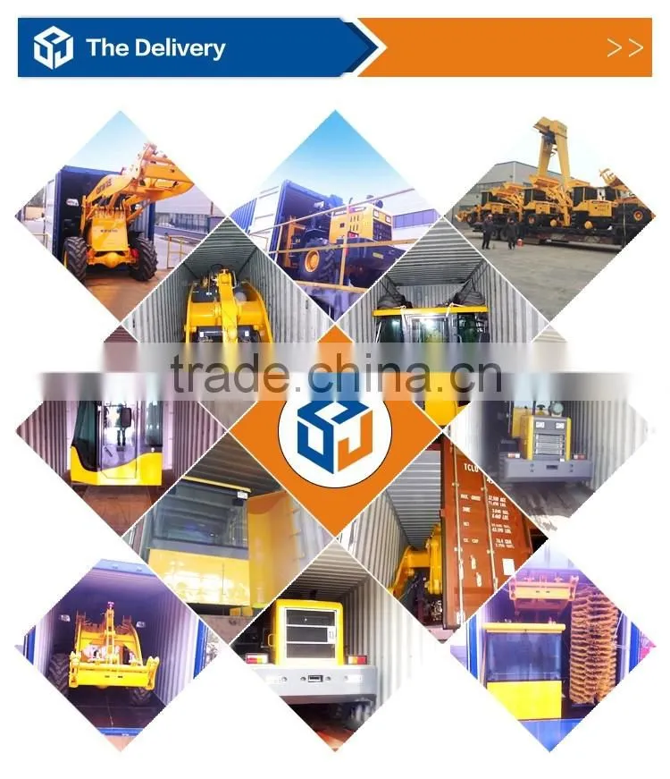 3Ton 4.5m Superhigh Forklift Wheel Loader Manufacturer China With CE Cetification