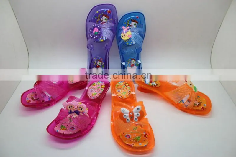 Girl pean dancing sandals gel sandals