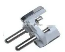 Euro power plug 250V 10A with VDE certificate AC power cord with plug H05VV-F 3*0.1.0mm2 3m 5m Black european standard