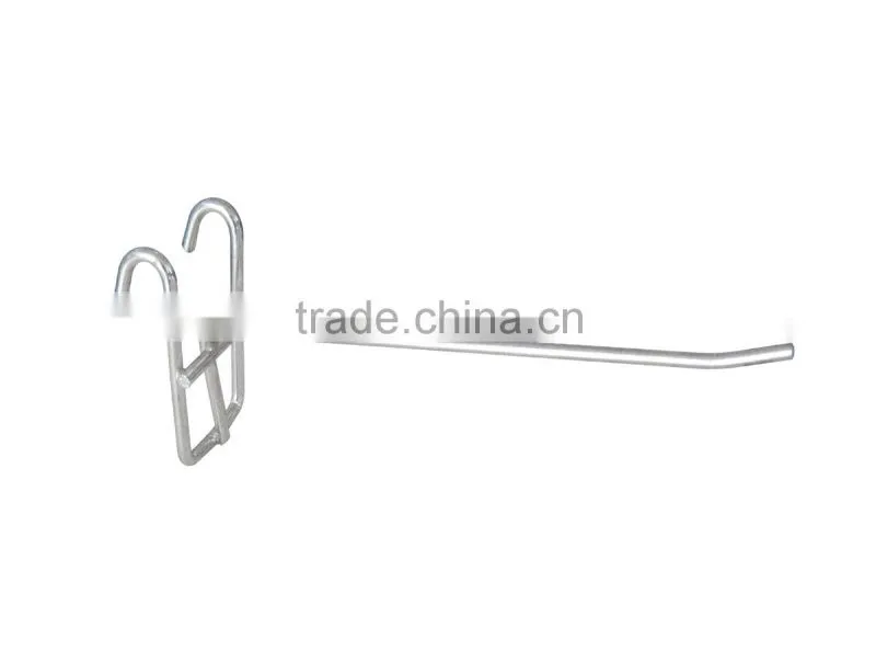 2013 new designed chrome metal hooks for clothes hanger HSX-1113