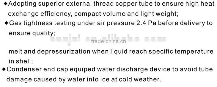 Efficient air cooled condenser, rechargeable air cooler