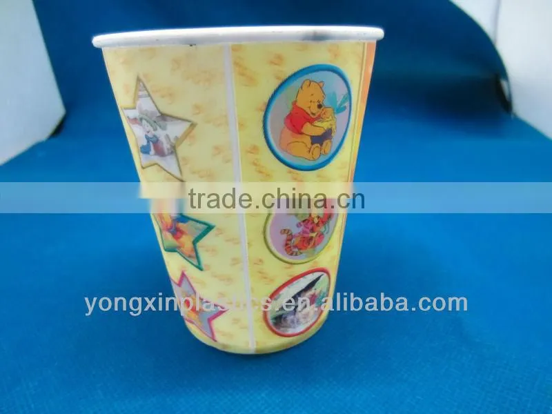 3D Lenticular Cup with straw and lid