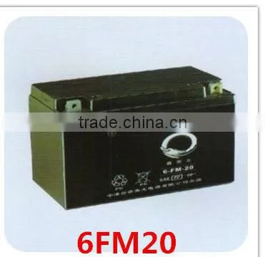 SCL-2012122243 vented plumbic acid battery for YB5L-B motorcycle parts