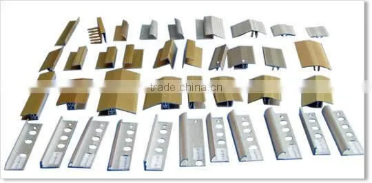 Aluminium kitchen cabinet profiles, windows or door using