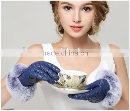 Faux Fur Women Gloves Various Colors Fur Women Gloves