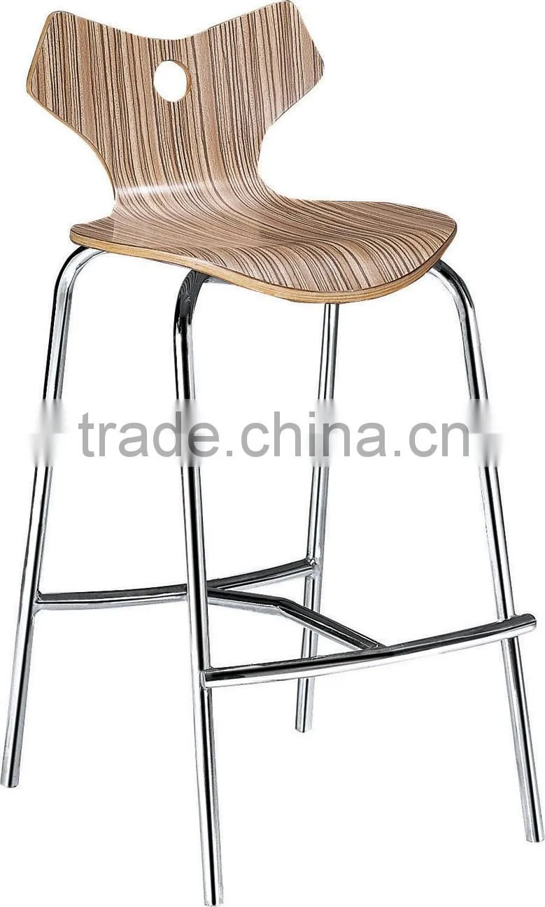 Wholesale wooden bar stool high chair