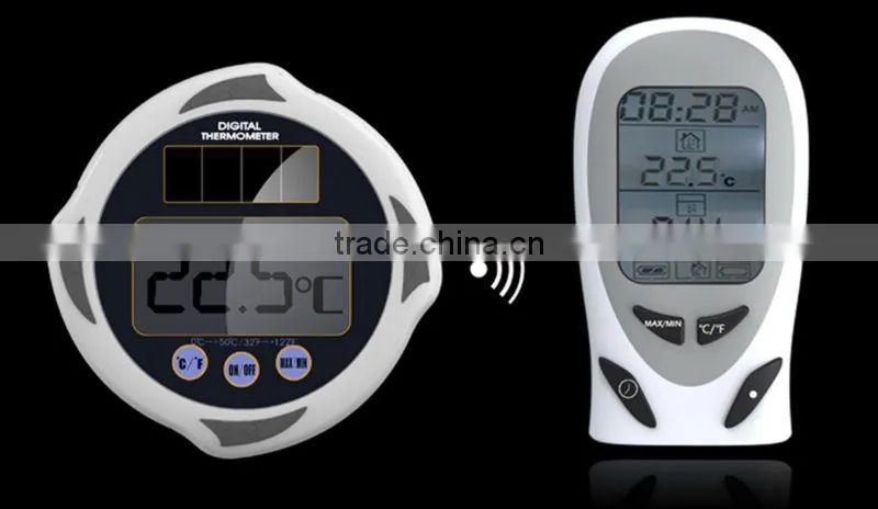 Poolstar P1540 wireless digital solar thermometer 433mhz wireless thermometer