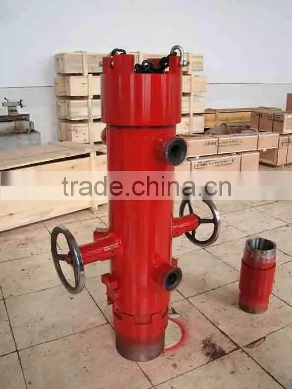 casing cementing head for well drilling