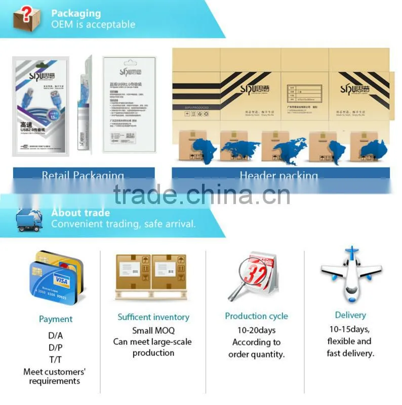 SIPU Good price av gay sex video audio input output cable color code