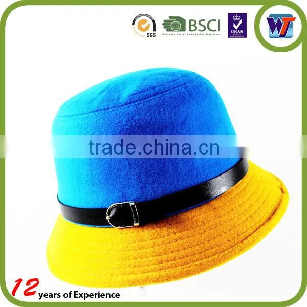 High Quality Wool Cap Felt Available Fedora Feather Hats For Sale Cheap Made In China