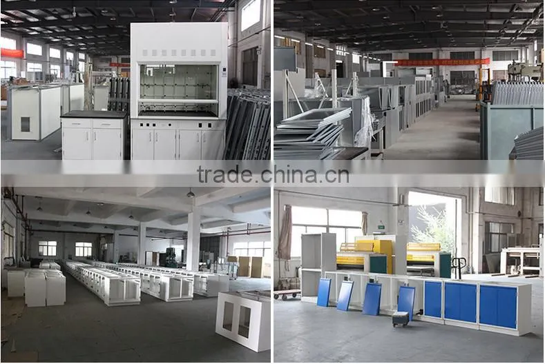Laboratory Chemical Steel Fume Hood With Centrifugal Fan