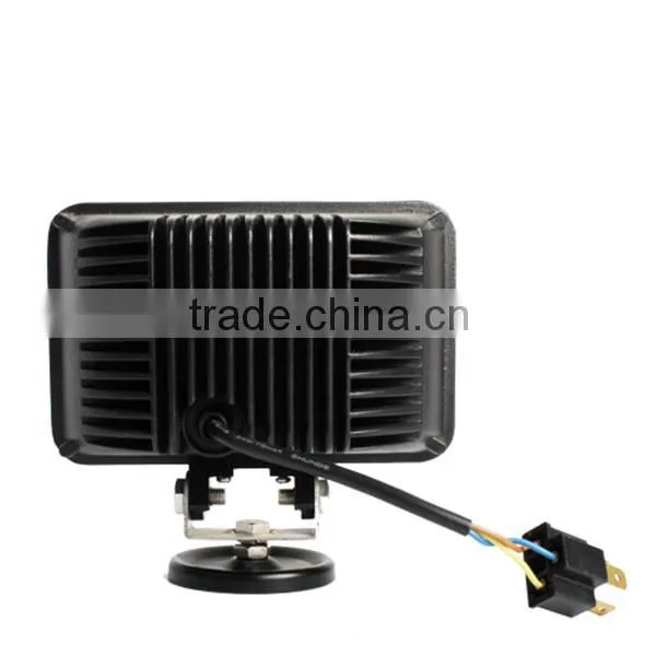 Hot sale new 45W square offroad 5inch led work light with spot and flood beam