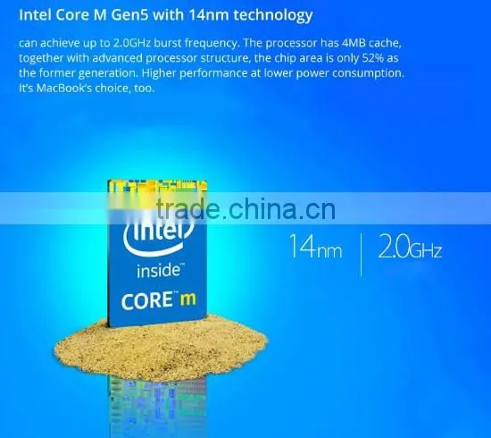 Onda V116w Core M 11.6 inch Intel 5Y10c Tablet PC Laptop 4GB LPDDR3 128GB SSD Win 8 OGS Screen USB 3.0