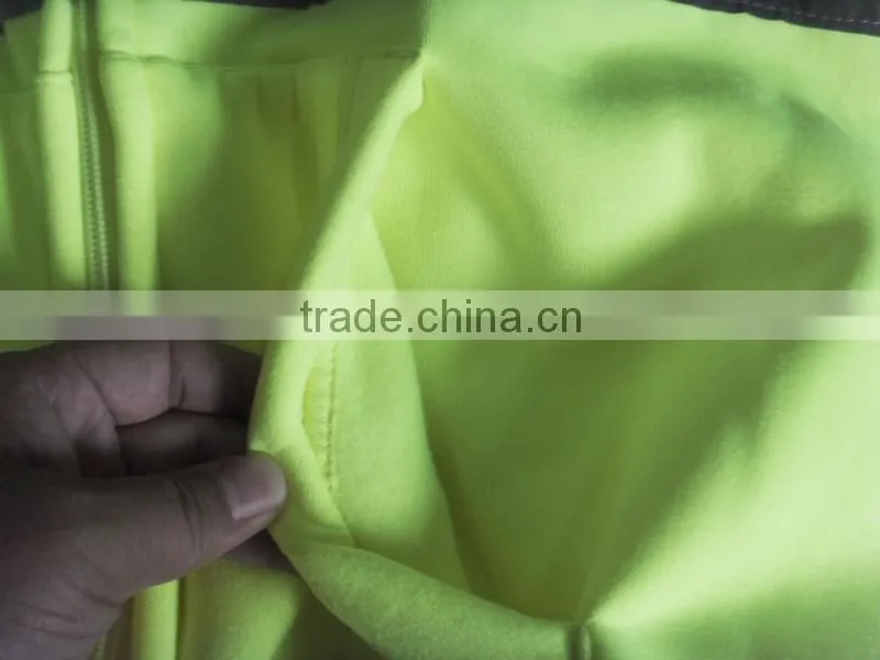 orange hi vis polar fleece safety hoodies