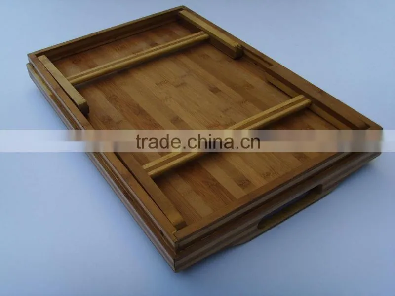 Bamboo breakfast table