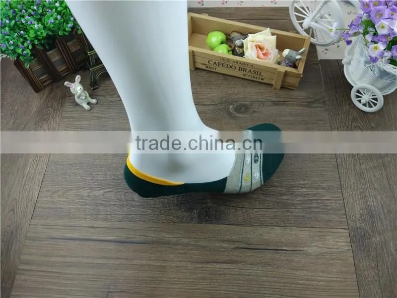 Factory Custom High quality boat socks green socks, classial style new product with adult or children