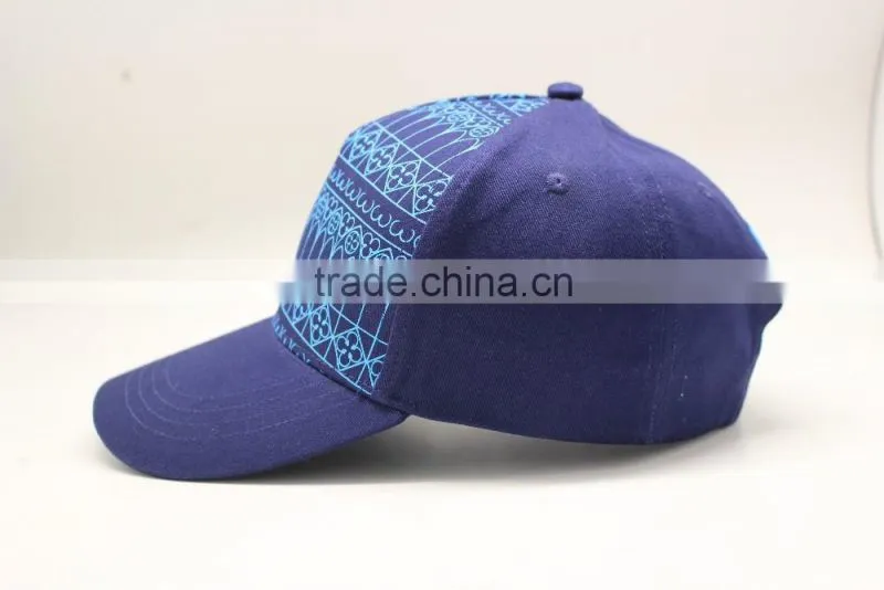 5 panel custom short brim baseball cap/snapbck cap for men