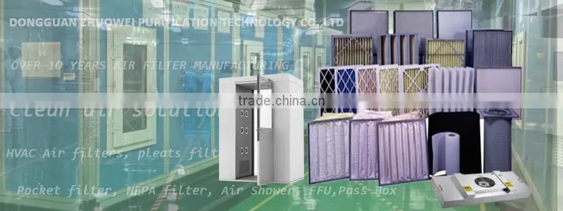 99.99 hepa air filter large volume hepa v shape with ISO9001 CE certificated
