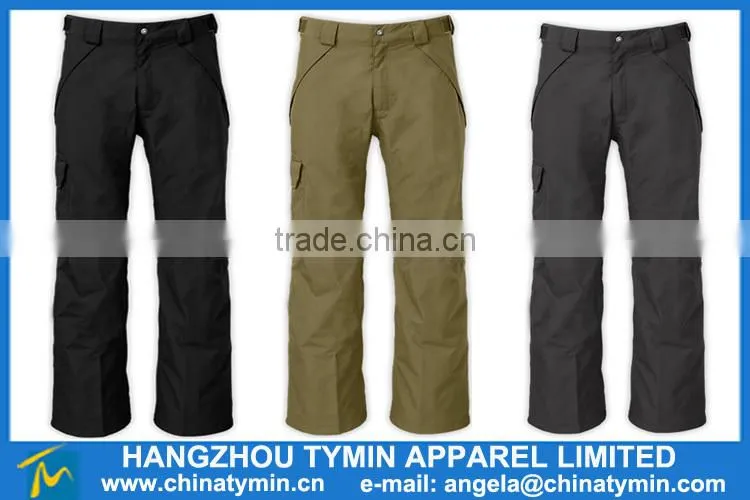 men new design customized waterproof ski pants