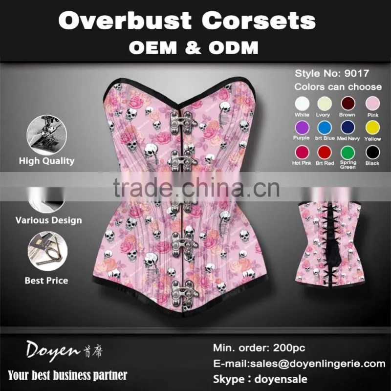 oem service cheap steel boned corset women waist training corset