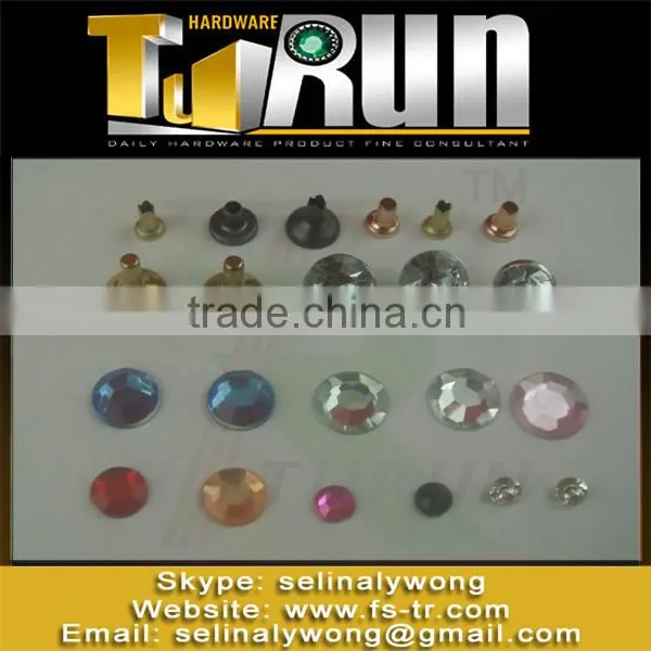 Manufacturer price copper apparel shoes decorative shoes rivet