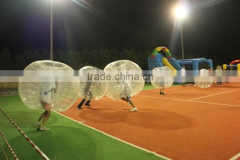 Hola inflatable bumper ball/human bowling ball/football bubble for sale
