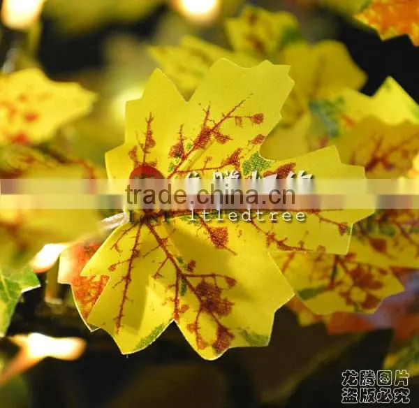 Artificial led maple tree light, 3.5m Halloween decoration led tree