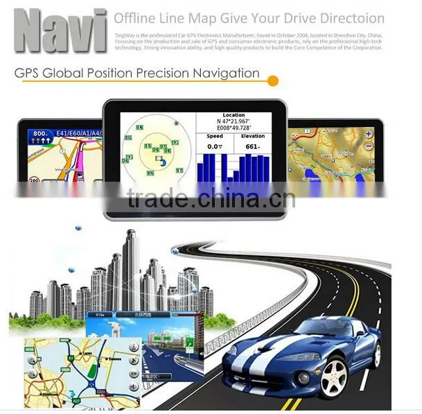 4.3 inch screen Grey + Black colors Car Black Box Dash Cam with Wifi and 3G