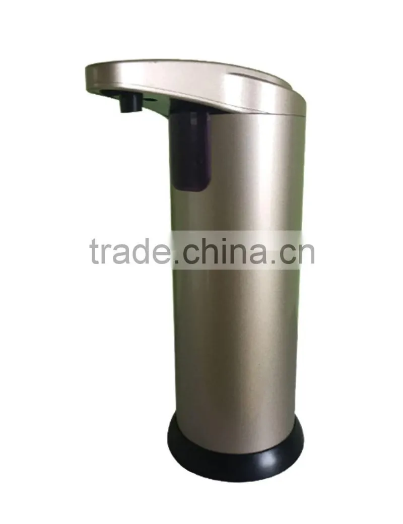 Wholesale 250ml hot stainless steel automatic hand sanitizer soap dispenser foam sensor soap dispenser
