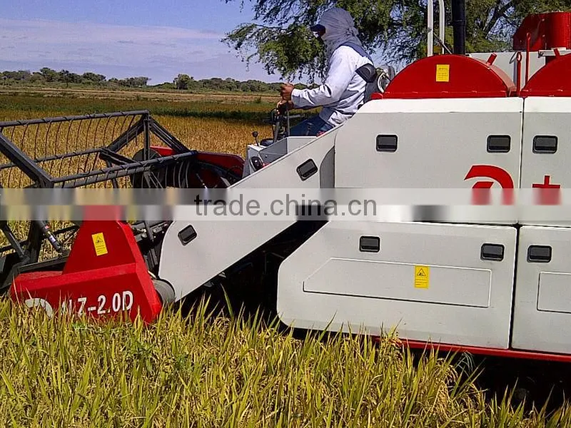 rice combine harvester