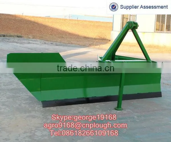 Farm machinery 3PL tractor land scraper on hot sale