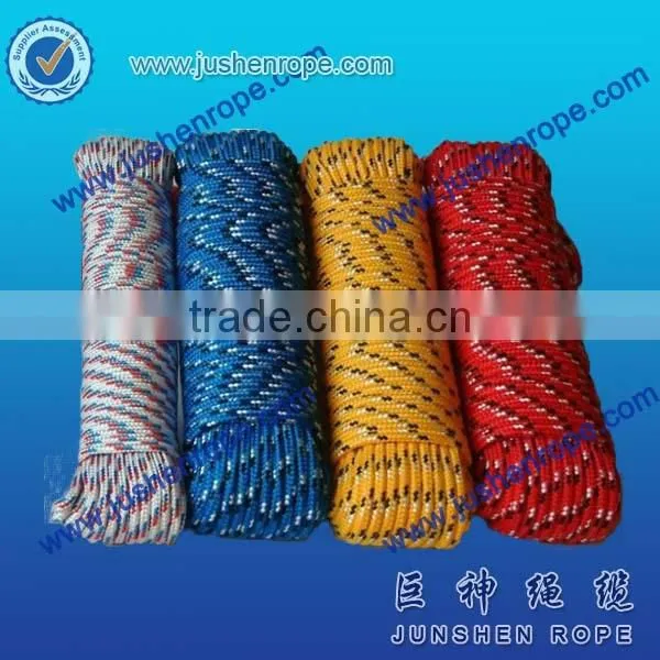 Colorful diamond braid rope for sale