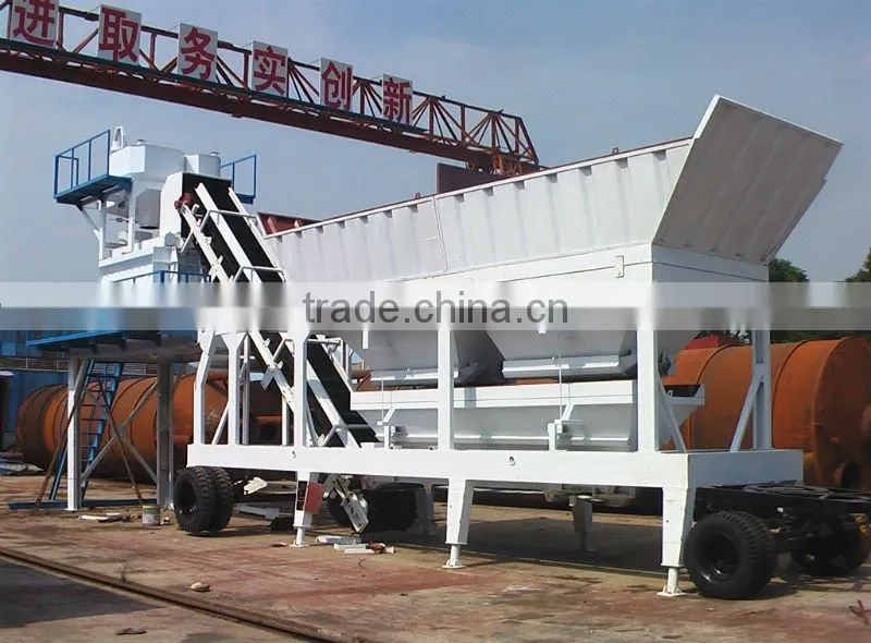 Factory Price mobile concrete batching plant for sale