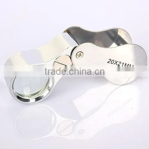 wholesales Metal Folding Magnifier with high quality ,for promotion,custom color