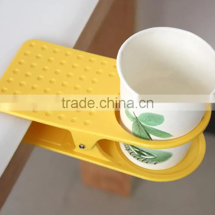 Creative Table Cup Clip made of ABS, mug clip. cup holder clip, OEM orders are welcome