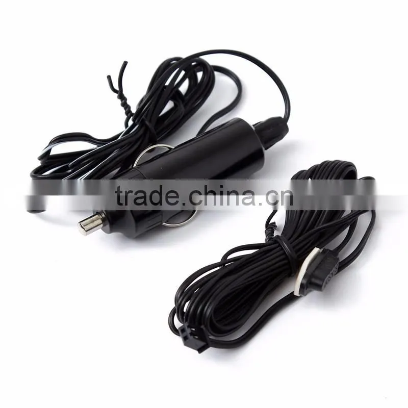 Brand New 12-24V Digital Auto Car Thermometer + Car Battery Voltmeter Voltage Meter Tester Monitor + Noctilucous Clock