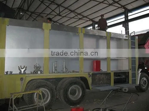 CLW 153 powder fire engine, fire fighting truck,fire control car