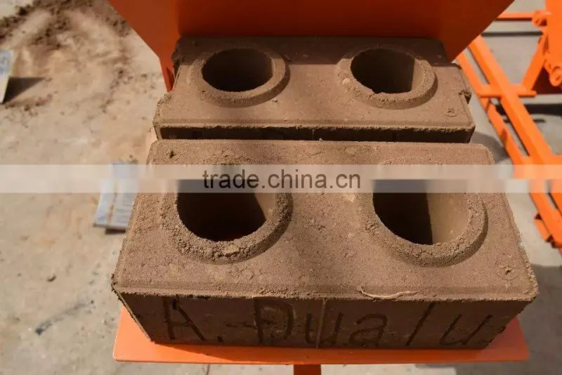 Popular manual clay brick machine