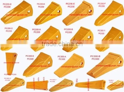 14152HS PC400 Excavator Bucket teeth PC400 Excavator Bucket 14152HS Bucket teeth