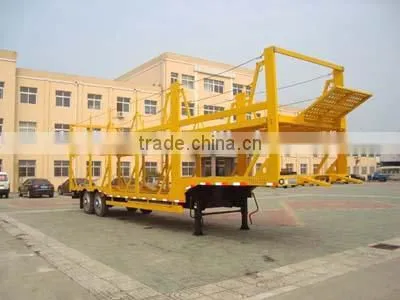 High quality 2 axle car carrier semi trailer,vehicle tranport truck trailer loading SUV,Mini and others kinds of cars