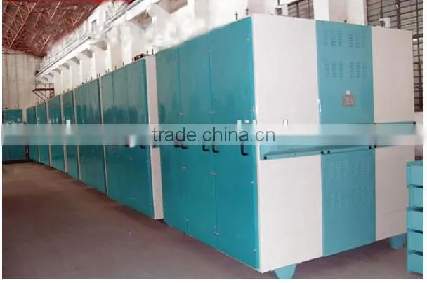 European standard 100tpd maize flour mill for maize grits and flour