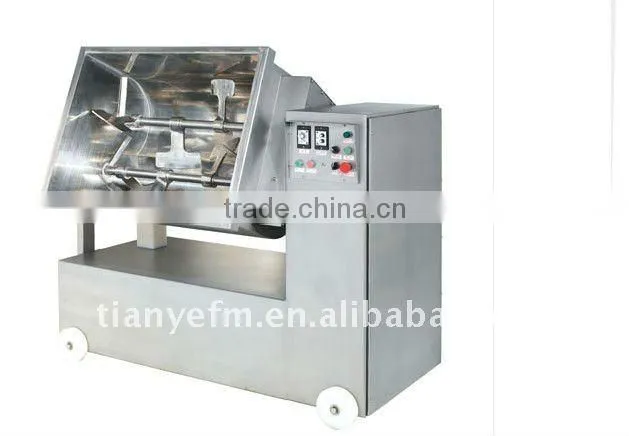 TY-629 Double T Shaft Paddle mixer (Video)