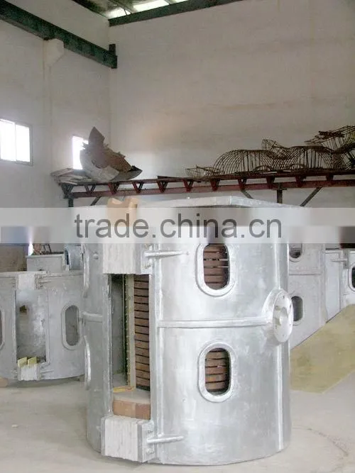 Small copper melting furnace