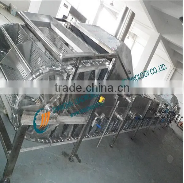 professional and hot sale canned fruit production/processing line yellow peaches cutting machine