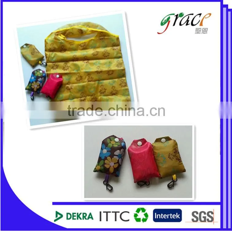 Foldable polyester bag