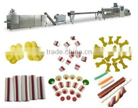Dog Food Machine/fish food machine& Chewing Dog Food Machine /pet food processing line