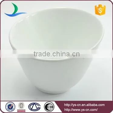 Wholesale cheap white ceramic bulk soup bowls